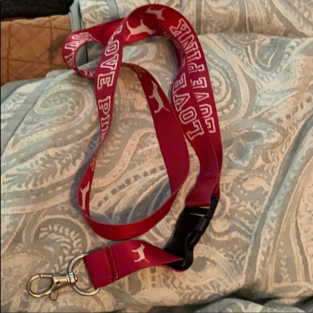 Pink Lanyard